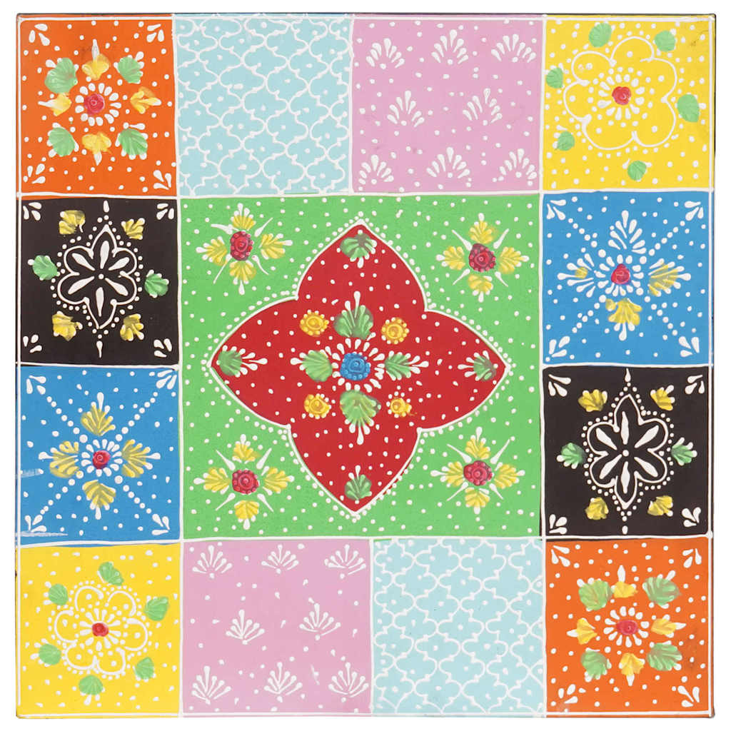 Nestingtisch Braun 38 x 38 x 41,5 cm Massivholz Mango