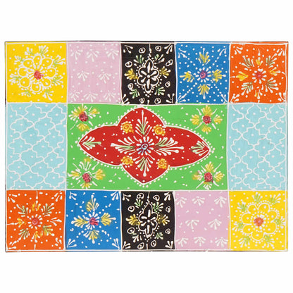 Nachttisch Mehrfarbig 40 x 30 x 28 cm Massivholz Mango