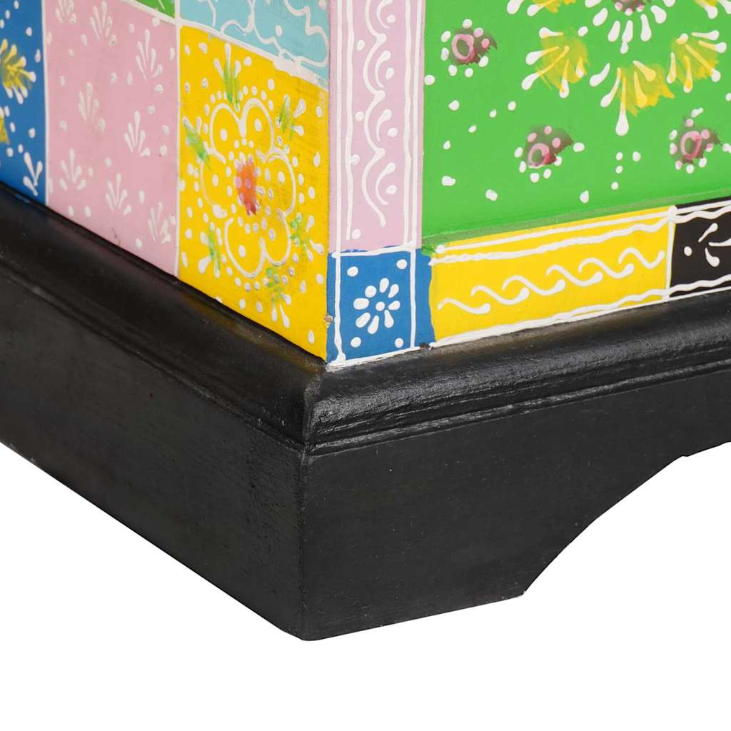 Aufbewahrungsbox Mehrfarbig 60 x 40 x 40 cm Massivholz Mango