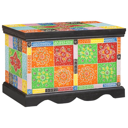 Aufbewahrungsbox Mehrfarbig 60 x 40 x 40 cm Massivholz Mango