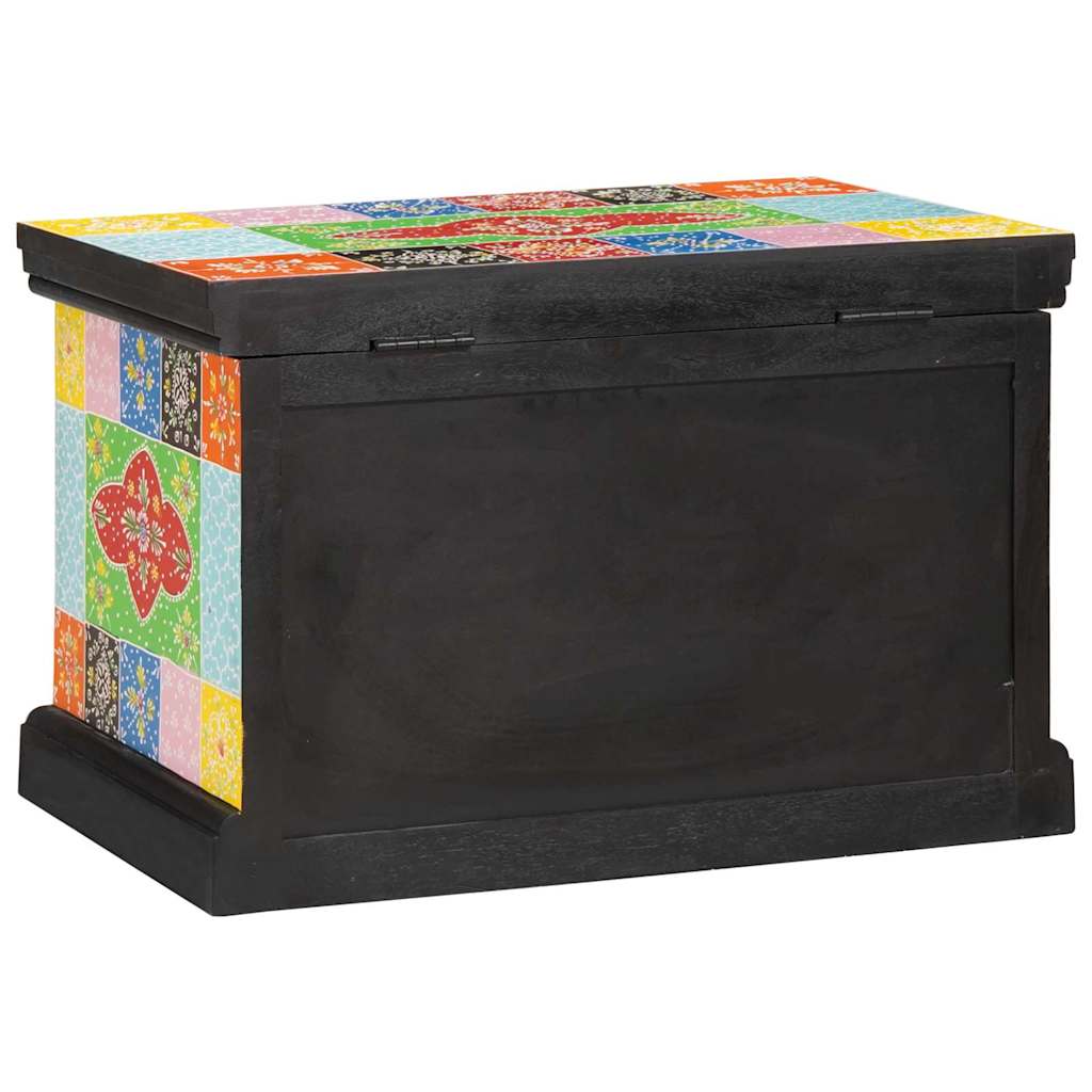 Aufbewahrungsbox Mehrfarbig 60 x 40 x 40 cm Massivholz Mango