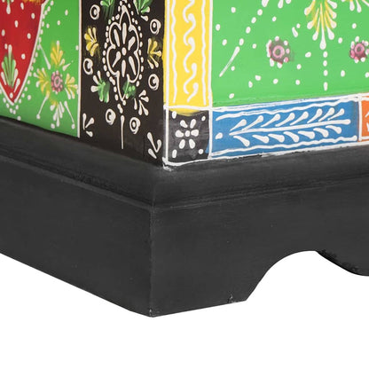 Aufbewahrungsbox Mehrfarbig 40 x 30 x 30 cm Massivholz Mango