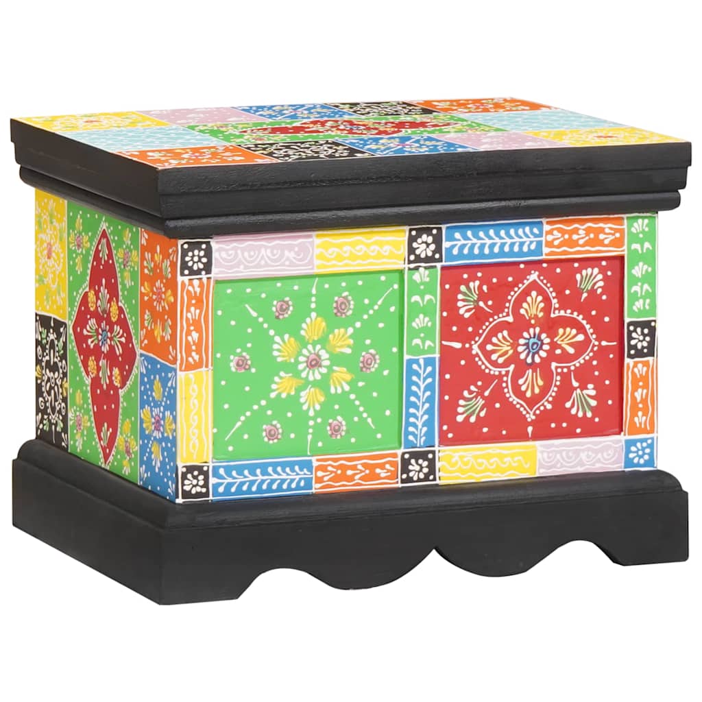Aufbewahrungsbox Mehrfarbig 40 x 30 x 30 cm Massivholz Mango