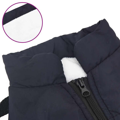 Hundemantel Geschirr Wasserdicht Reflektierend Marineblau L32