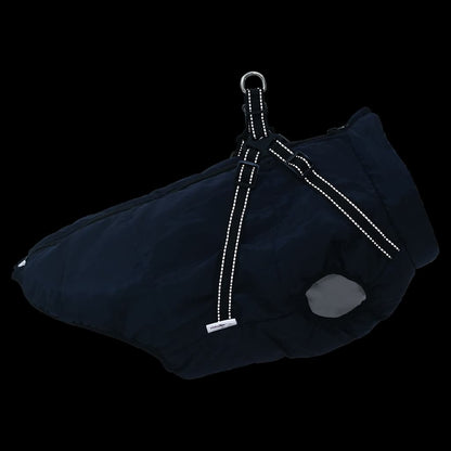 Hundemantel Geschirr Wasserdicht Reflektierend Marineblau L52