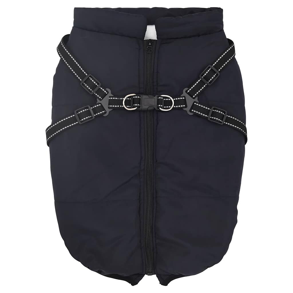 Hundemantel Geschirr Wasserdicht Reflektierend Marineblau L68