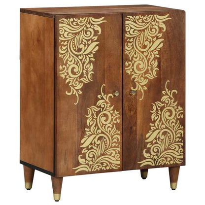 Badezimmermöbel Set 3 pcs Honigbraun und Gold 180 x 33 x 75 cm