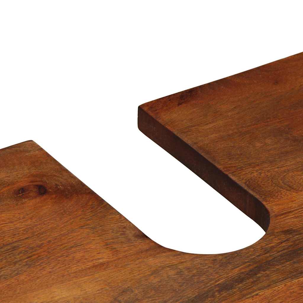 Badezimmermöbelset 3 pcs Braun 62 x 33 x 58 cm Massivholz Mango