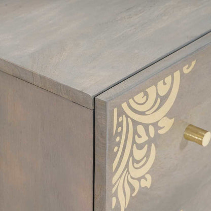Badezimmermöbel Set Wandmontiert 2 pcs Grau 62 x 33 x 58 cm