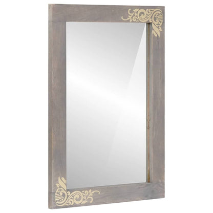 Badezimmermöbel Set mit Schubladen 3 pcs Grau 62 x 33 x 58 cm