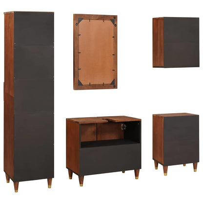 Badezimmermöbel mit Schubladen Wandmontiert 5 pcs 38 x 33 x 160 cm