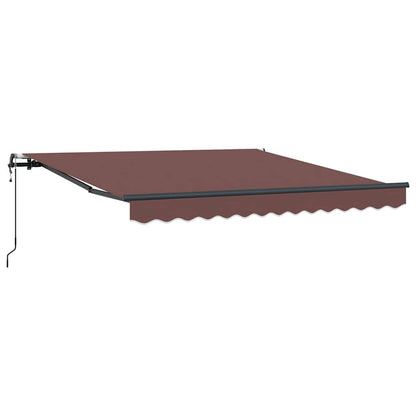 Markise Automatisch Braun 300x250 cm
