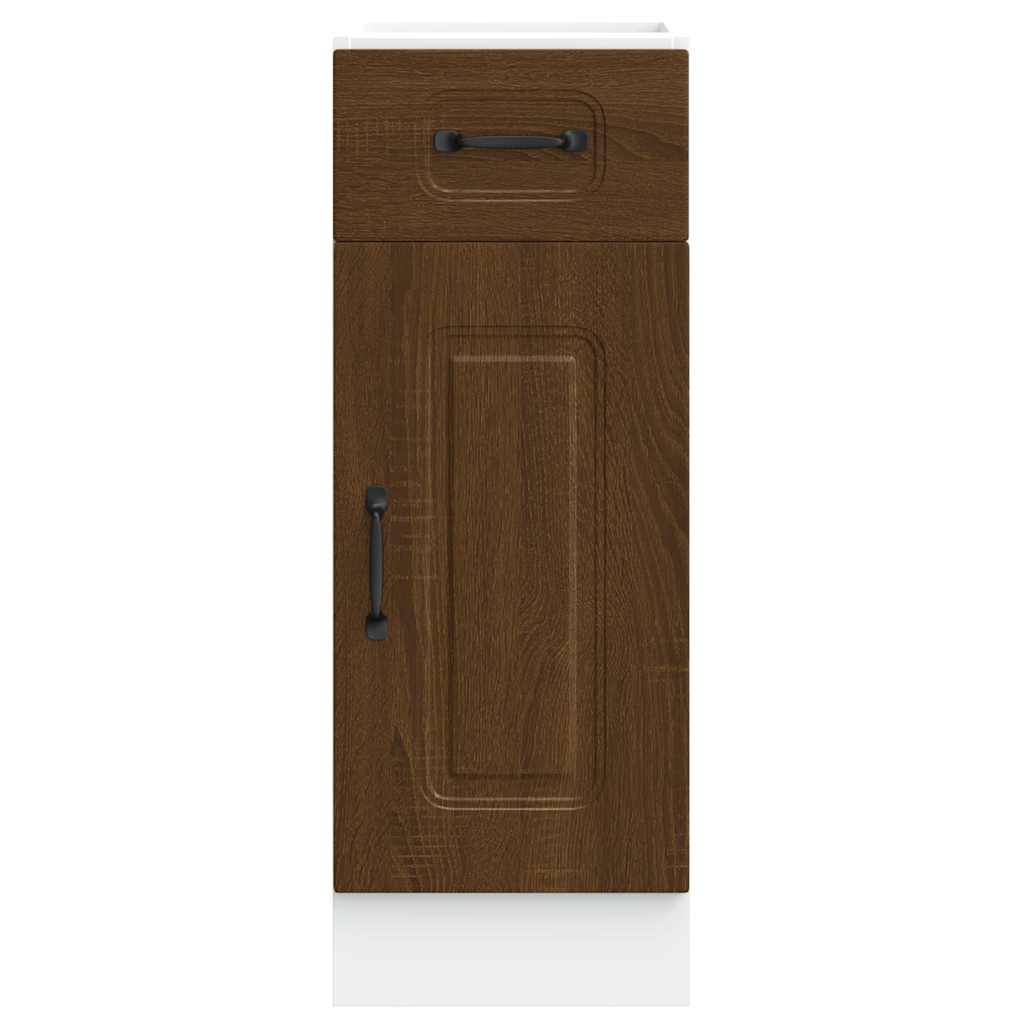 Küchenunterschrank Kalmar Braun Eichen-Optik Holzwerkstoff