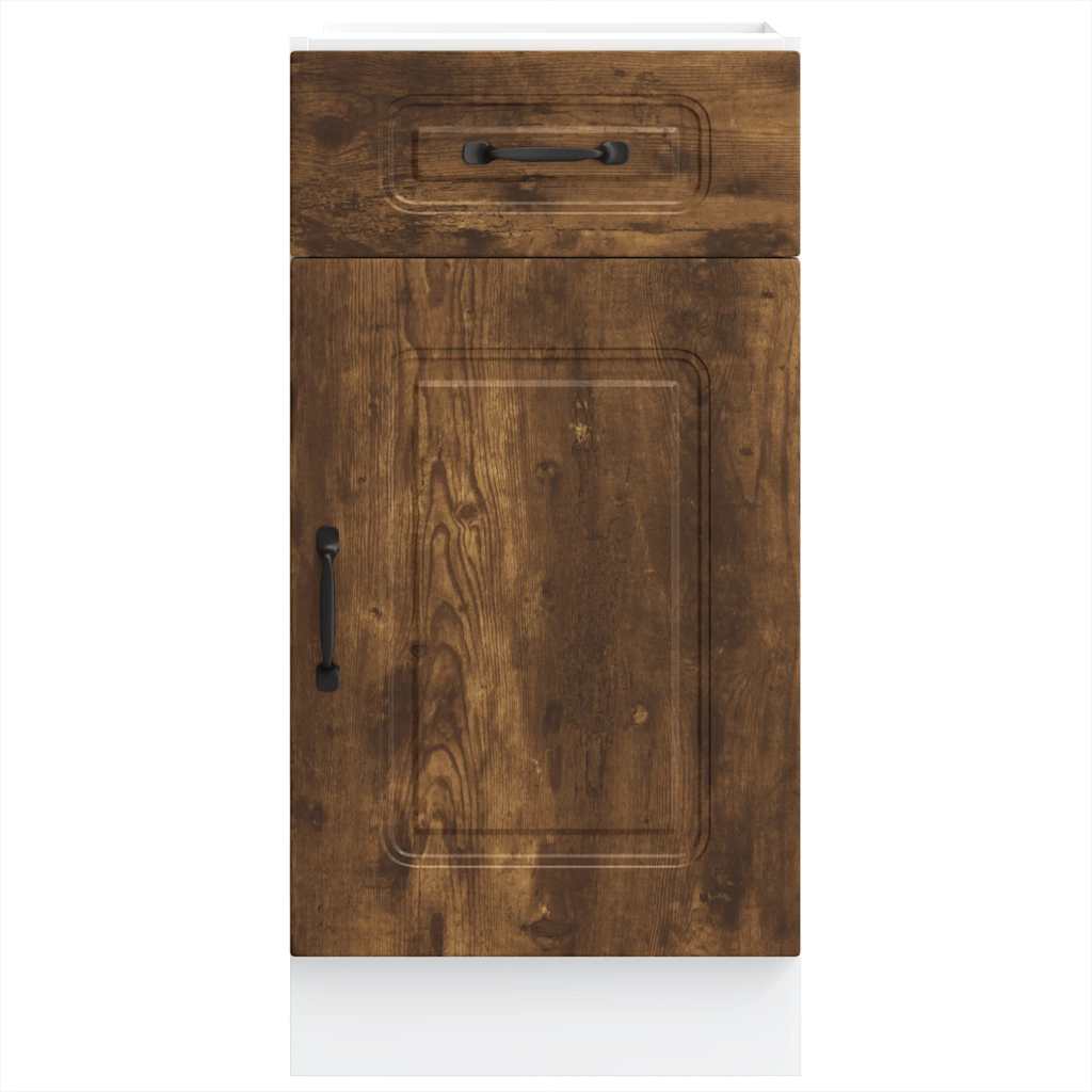 Küchenunterschrank Kalmar Räuchereiche Holzwerkstoff