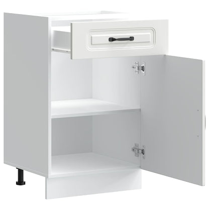 Küchenunterschrank Kalmar Weiß Holzwerkstoff