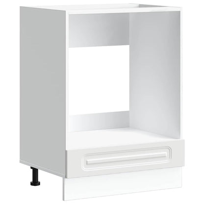 Herdumbauschrank Kalmar Weiß Holzwerkstoff