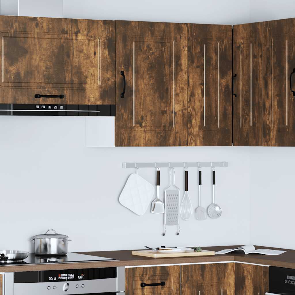 Küchen-Hängeschrank Kalmar Räuchereiche Holzwerkstoff