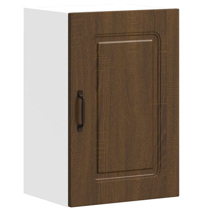 Küchen-Hängeschrank Kalmar Braun Eichen-Optik Holzwerkstoff
