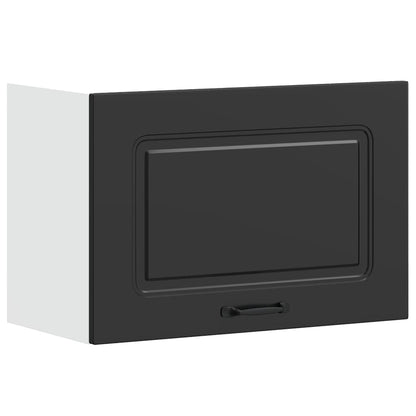 Küchen-Hängeschrank Kalmar Schwarz Holzwerkstoff