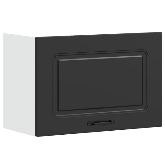 Küchen-Hängeschrank Kalmar Schwarz Holzwerkstoff