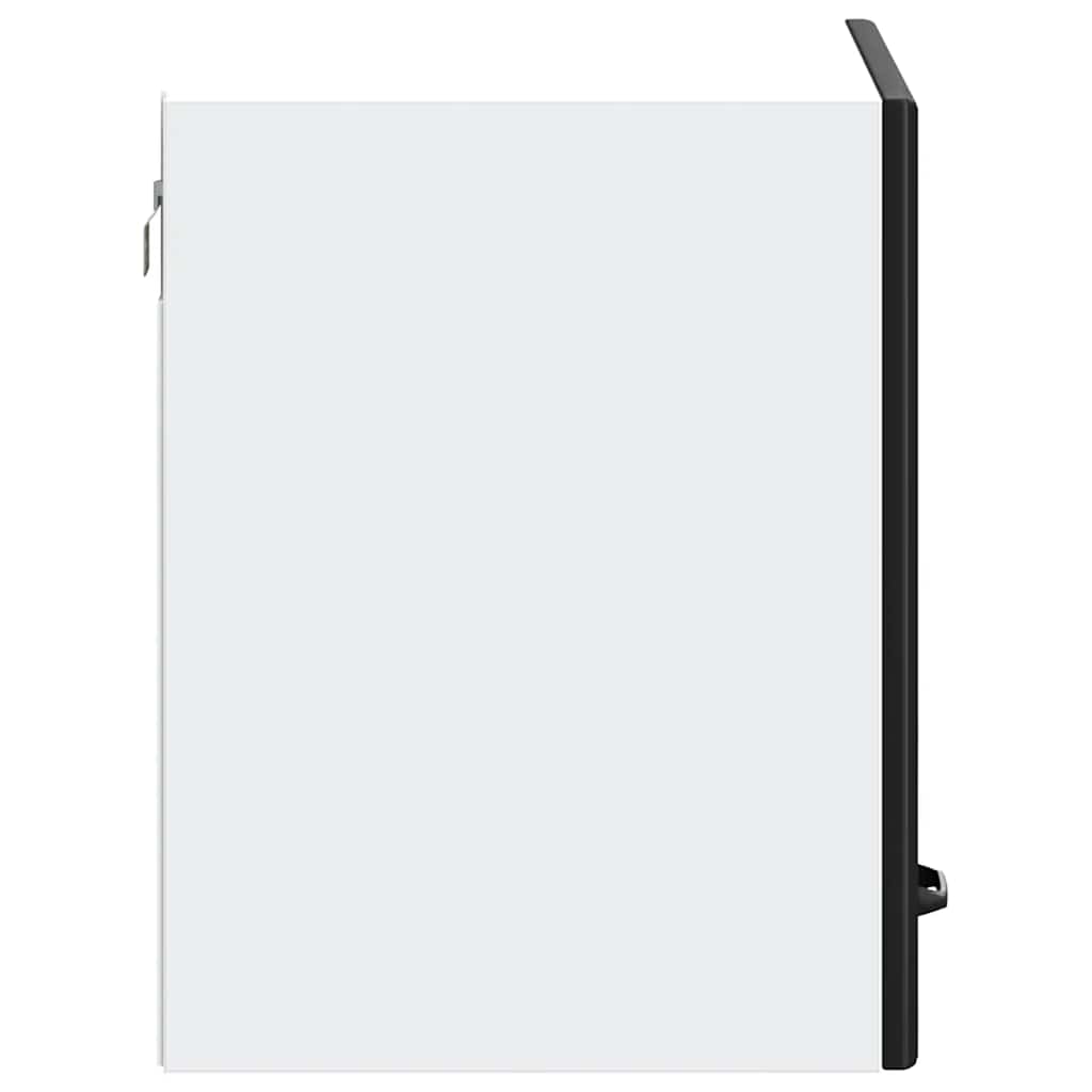 Küchen-Hängeschrank Kalmar Schwarz Holzwerkstoff