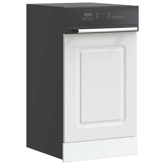 Opvaskemaskine panel Kalmar Hvid 45x1,5x67 cm træmateriale