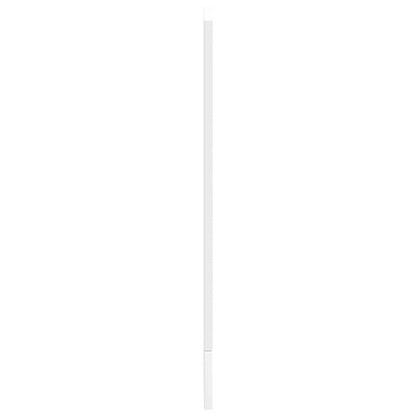 Geschirrspülerblende Kalmar Hochglanz-Weiß 45x1,5x67 cm