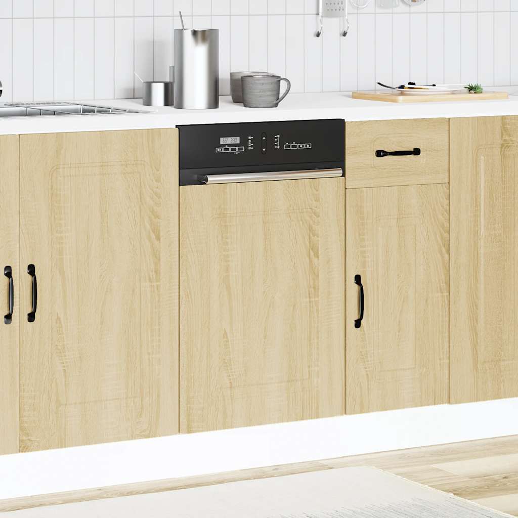 Opvaskemaskine panel Kalmar Sonoma eg 45x1,5x67 cm