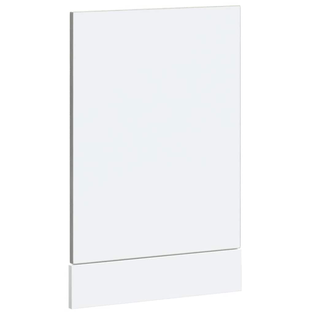 Opvaskemaskine panel Kalmar betongrå 45x1,5x67cm træmateriale