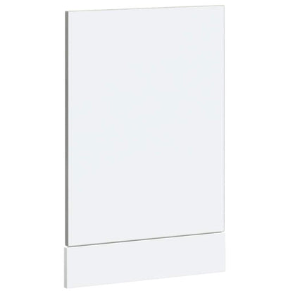 Opvaskemaskine panel Kalmar betongrå 45x1,5x67cm træmateriale