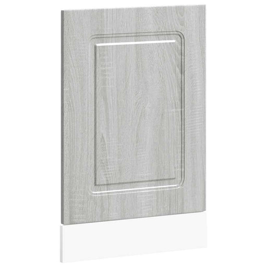 Opvaskemaskine panel Kalmar Grå Sonoma 45x1,5x67 cm