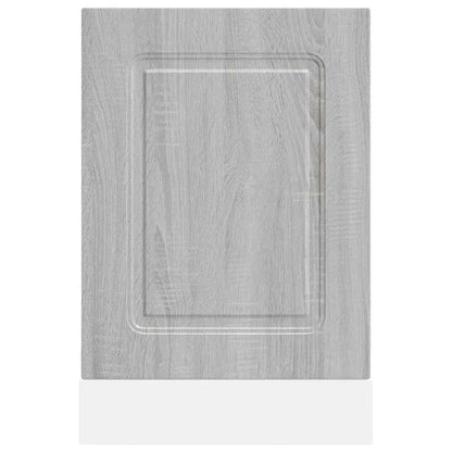 Opvaskemaskine panel Kalmar Grå Sonoma 45x1,5x67 cm