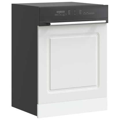 Opvaskemaskine panel Kalmar Hvid 60x1,5x67 cm træmateriale