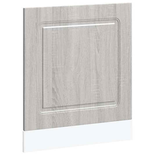 Opvaskemaskine panel Kalmar Grå Sonoma 60x1,5x67 cm