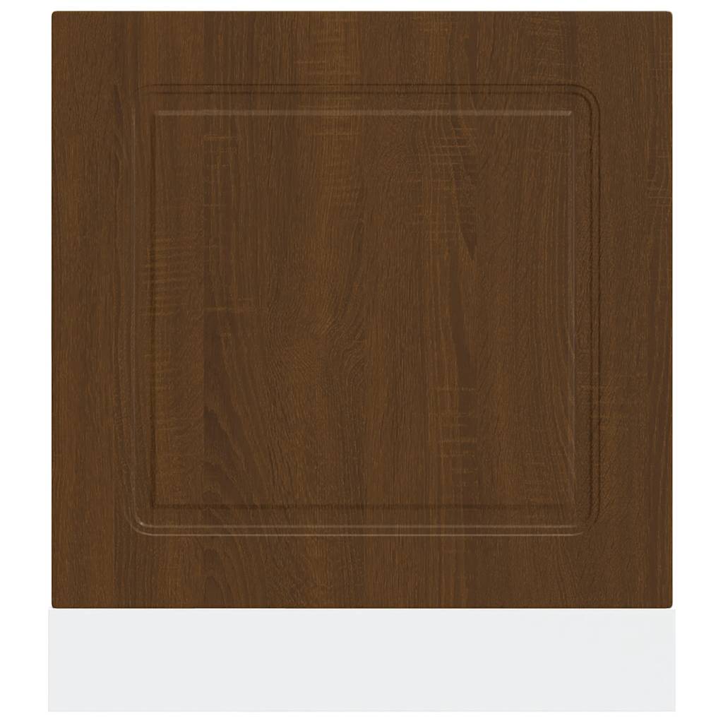Opvaskemaskine panel Kalmar Brun Eg look 60x1,5x67 cm