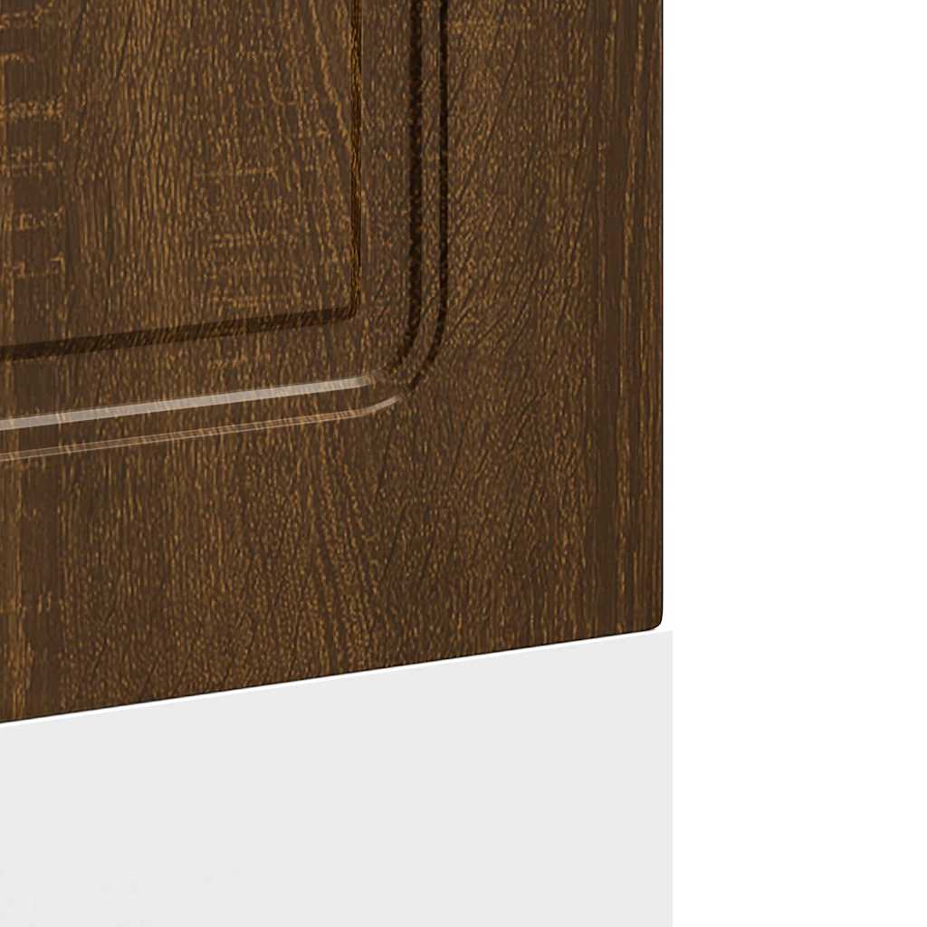 Opvaskemaskine panel Kalmar Brun Eg look 60x1,5x67 cm