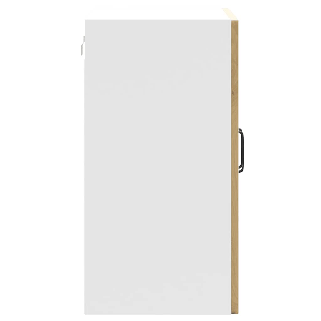 Küchen-Hängeschrank mit Glastür Kalmar Artisan-Eiche Holzwerkstoff