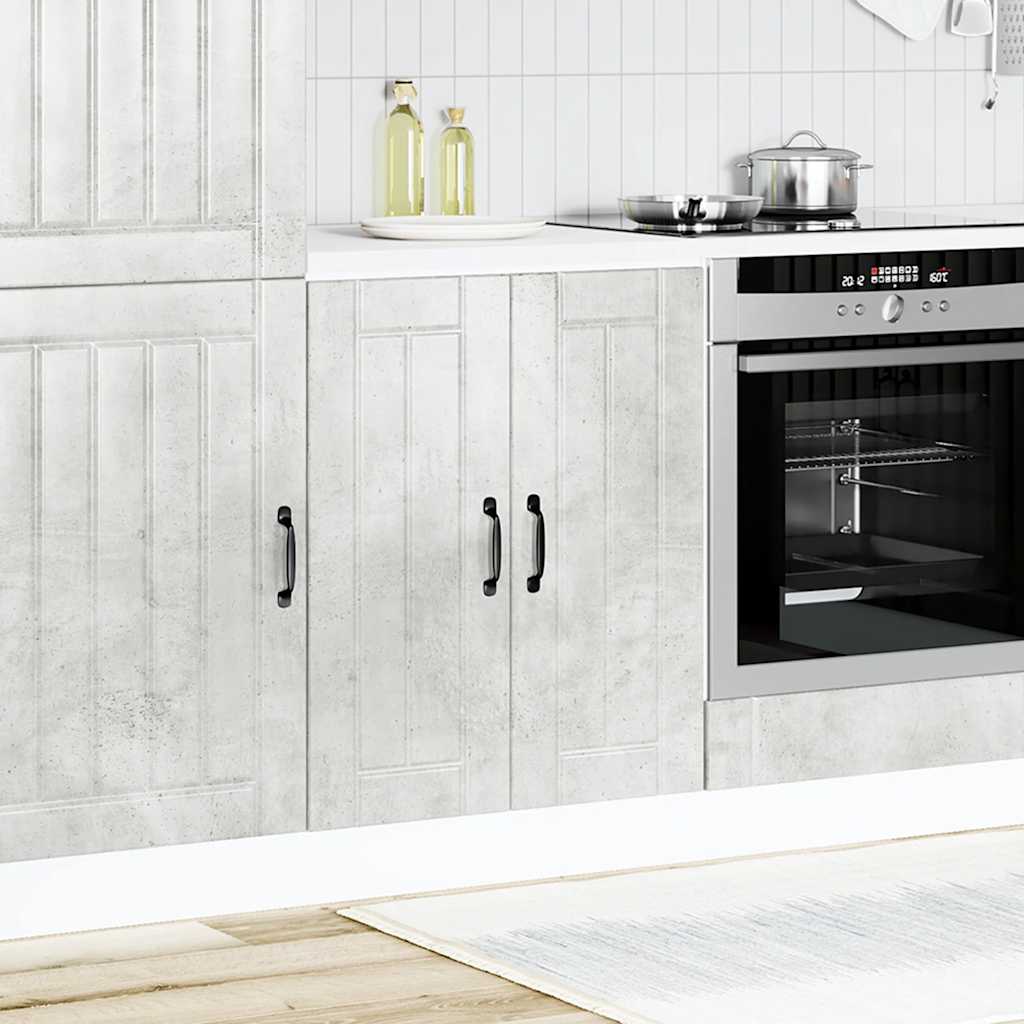 Vask underskab Lucca betongrå træmateriale