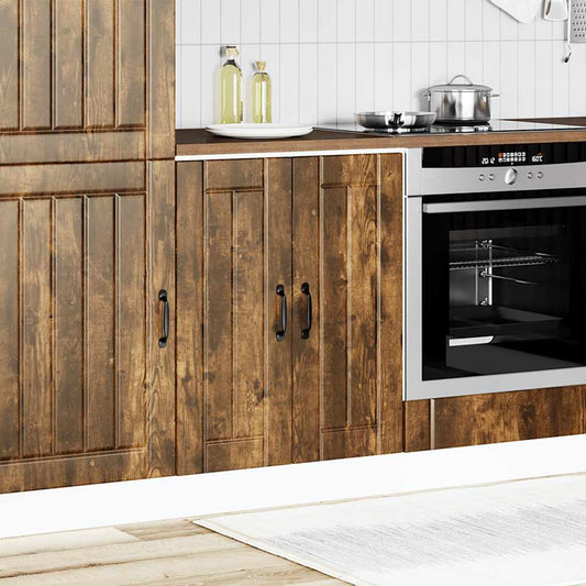 Vask underskab Lucca røget egetræ materiale