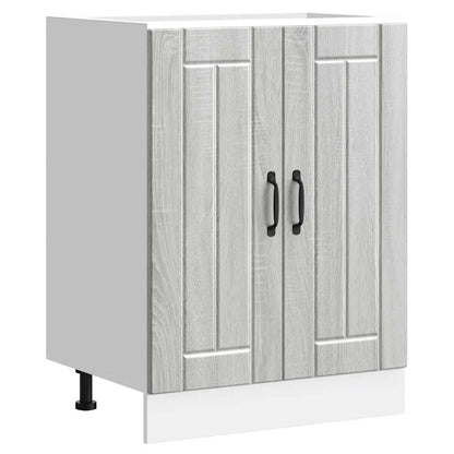 Vask underskab Lucca Grey Sonoma træmateriale