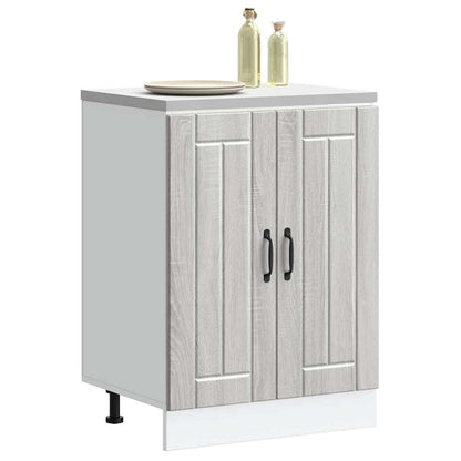 Vask underskab Lucca Grey Sonoma træmateriale