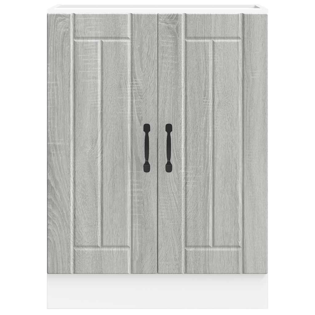 Vask underskab Lucca Grey Sonoma træmateriale