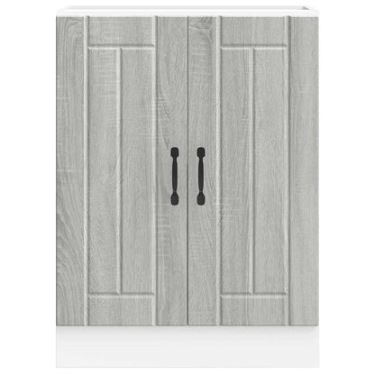 Vask underskab Lucca Grey Sonoma træmateriale