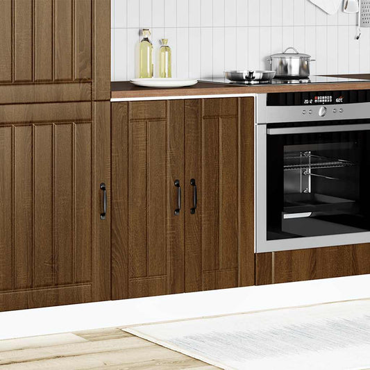 Vask underskab Lucca Brun eg-look træmateriale