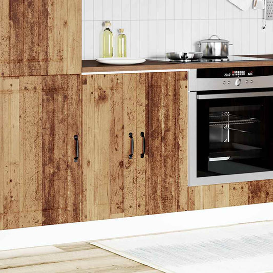 Vask underskab Lucca gammelt træ look træmateriale