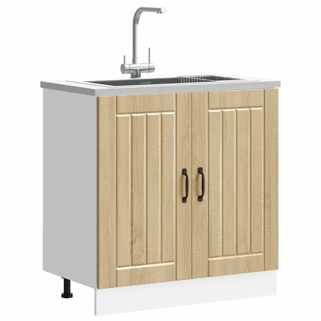 Vask underskab Lucca Sonoma eg træ materiale