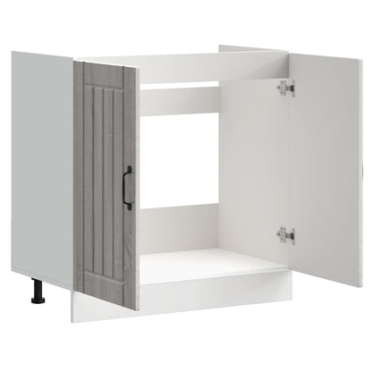 Vask underskab Lucca Grey Sonoma træmateriale