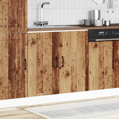 Vask underskab Lucca gammelt træ look træmateriale