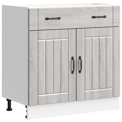 Køkkenunderskab Lucca Grey Sonoma træmateriale