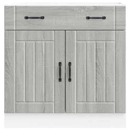 Køkkenunderskab Lucca Grey Sonoma træmateriale